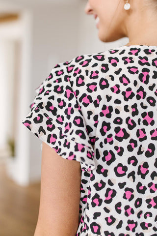 Think Pink Spotted Blouse-[option4]-[option5]-[option6]-[option7]-[option8]-Womens-Clothing-Shop