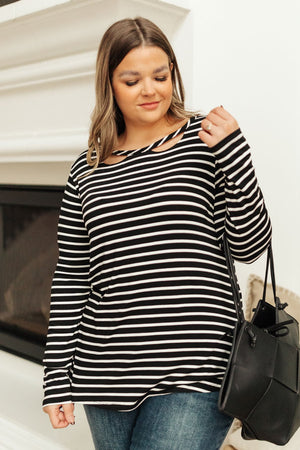 Thriving In Stripes Top-[option4]-[option5]-[option6]-[option7]-[option8]-Womens-Clothing-Shop