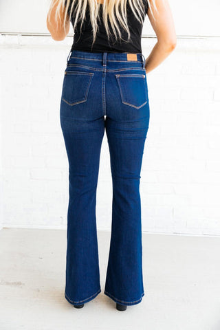 Throwback Flare Jeans-[option4]-[option5]-[option6]-[option7]-[option8]-Womens-Clothing-Shop