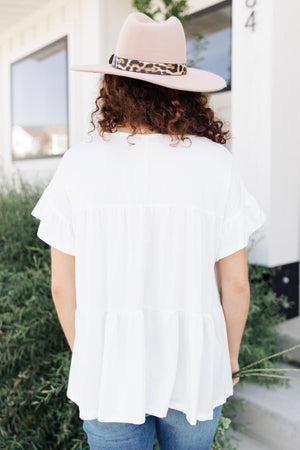 Tiered Top in White-[option4]-[option5]-[option6]-[option7]-[option8]-Womens-Clothing-Shop