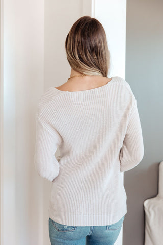 Told You So Ribbed Knit V Neck Sweater-[option4]-[option5]-[option6]-[option7]-[option8]-Womens-Clothing-Shop