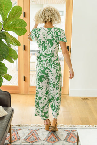 Tropical Silhouettes Jumpsuit-[option4]-[option5]-[option6]-[option7]-[option8]-Womens-Clothing-Shop