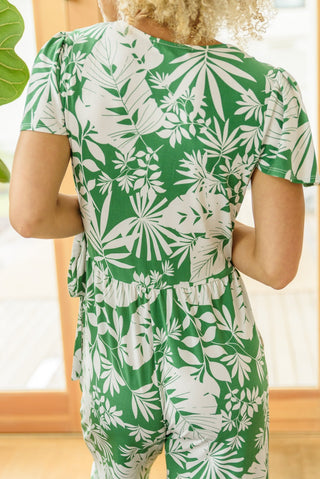 Tropical Silhouettes Jumpsuit-[option4]-[option5]-[option6]-[option7]-[option8]-Womens-Clothing-Shop