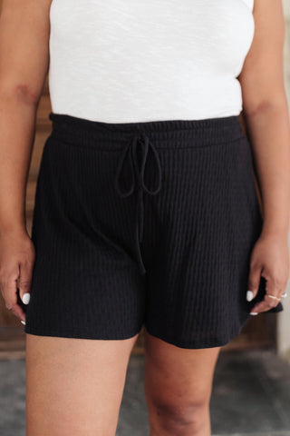 Ribbed & Ridiculously Comfy Shorts In Black-[option4]-[option5]-[option6]-[option7]-[option8]-Womens-Clothing-Shop