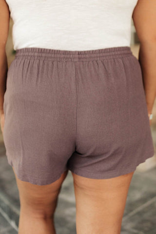 Simplicity Shorts in Gray-[option4]-[option5]-[option6]-[option7]-[option8]-Womens-Clothing-Shop