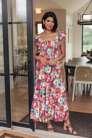 Walk in the Flowers Maxi Dress-[option4]-[option5]-[option6]-[option7]-[option8]-Womens-Clothing-Shop
