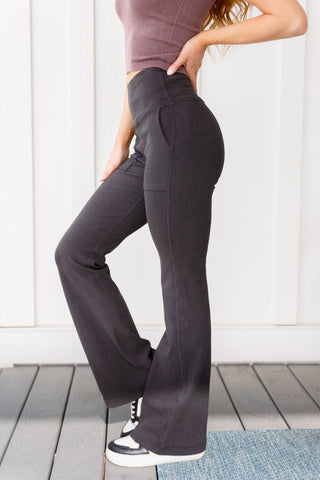 Where are You Flared Leggings in Black-[option4]-[option5]-[option6]-[option7]-[option8]-Womens-Clothing-Shop