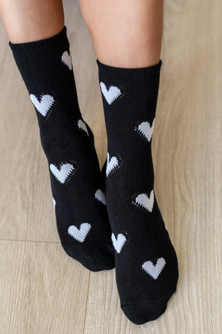 Woven Hearts Everyday Socks Set of 3-OS-[option4]-[option5]-[option6]-[option7]-[option8]-Womens-Clothing-Shop