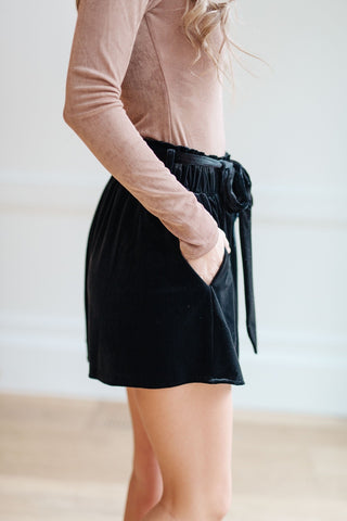 Wrapped in Velvet Shorts-[option4]-[option5]-[option6]-[option7]-[option8]-Womens-Clothing-Shop