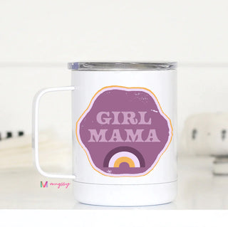 PREORDER: Insulated Girl Mama Retro Travel Mug-12 oz-[option4]-[option5]-[option6]-[option7]-[option8]-Womens-Clothing-Shop