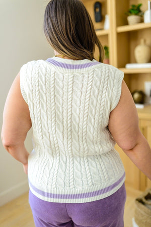 Power Girl Sweater Vest-[option4]-[option5]-[option6]-[option7]-[option8]-Womens-Clothing-Shop